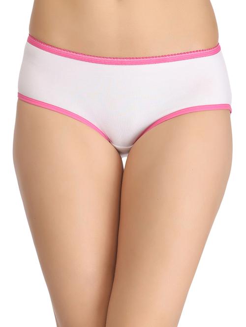 white cotton hipster panty - 12298217 - Very Small Image - 1