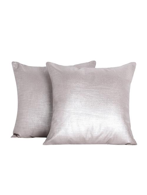 rosara silver linen look large cushion cover set of 2 - 12299101 - Very Small Image - 1