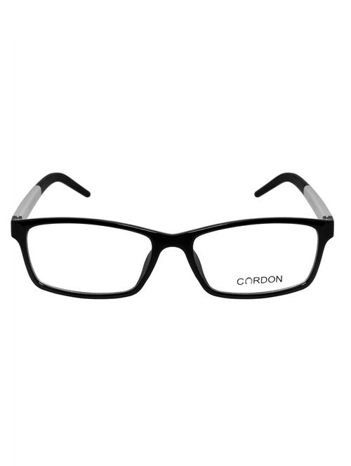 cardon black rectangular full rim eyeframe - 12300441 - Very Small Image - 1