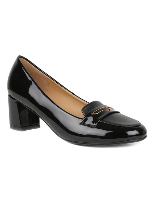 black synthetic pump - 12303663 - Very Small Image - 1