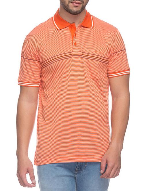orange cotton tshirt - 12304442 - Very Small Image - 1
