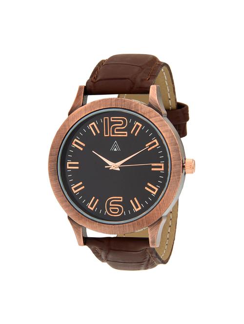 antiferro brushed gold dial analog watch for men - 12306415 - Very Small Image - 1