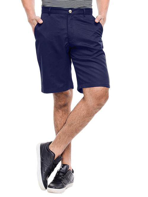 blue polyester shorts - 12308782 - Very Small Image - 1