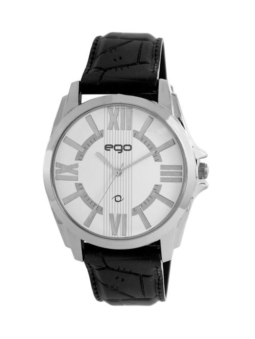 ego by maxima silver dial analog watch - e-40380pagi - 12309647 - Very Small Image - 1