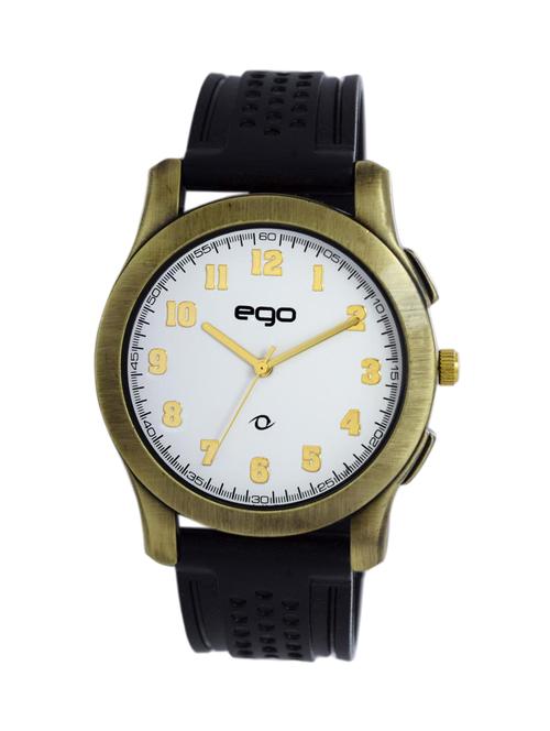 ego by maxima white dial analog watch - e-40422pagy - 12309650 - Very Small Image - 1