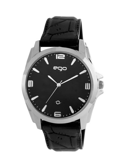 ego by maxima black dial analog watch - e-40382pagi - 12309668 - Very Small Image - 1
