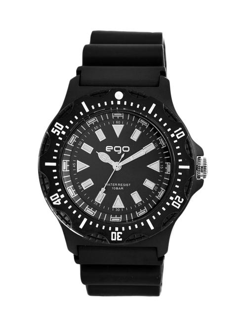 ego by maxima black dial analog watch - e-41221ppgn - 12309679 - Very Small Image - 1