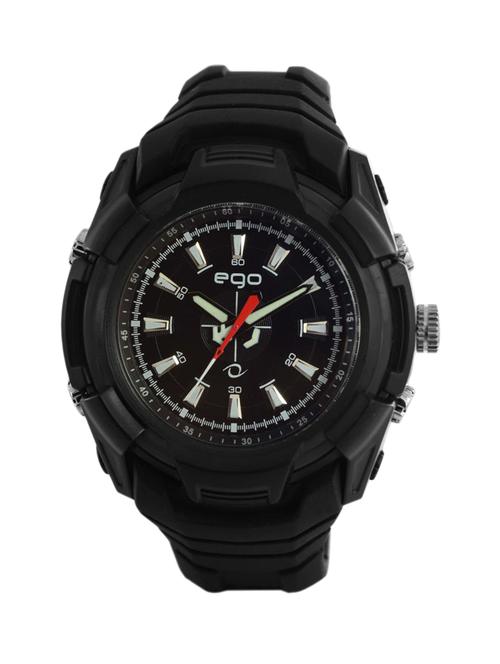 ego by maxima black dial analog watch - e-41169ppgn - 12309680 - Very Small Image - 1