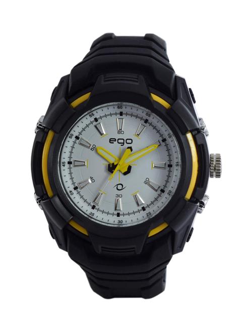 ego by maxima white dial analog watch - e-41164ppgn - 12309681 - Very Small Image - 1