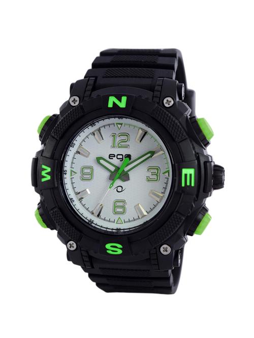 ego by maxima white dial analog watch - e-41108ppgn - 12309686 - Very Small Image - 1