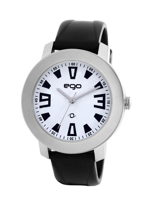 ego by maxima white dial analog watch - e-40453pagi - 12309688 - Very Small Image - 1