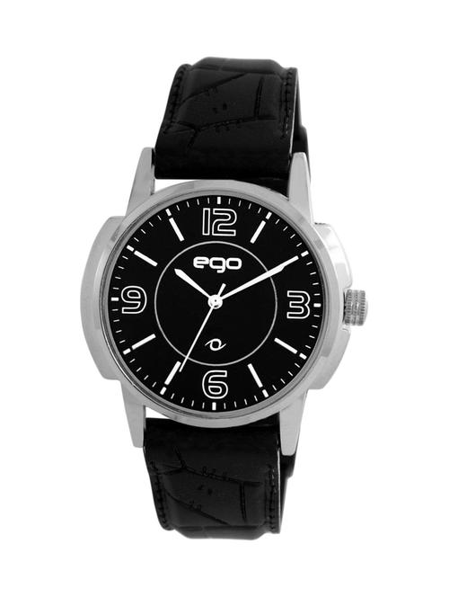 ego by maxima black dial analog watch - e-40441pagi - 12309723 - Very Small Image - 1