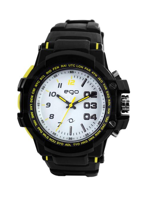 ego by maxima white dial analog watch - e-41130ppgn - 12309725 - Very Small Image - 1