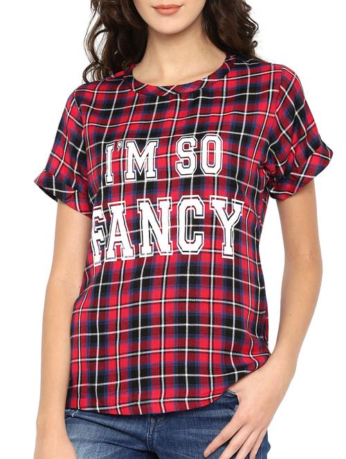 multicolored printed viscose regular top - 12310370 - Very Small Image - 1