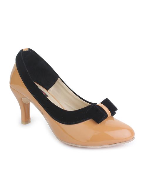 beige synthetic pump - 12312240 - Very Small Image - 1