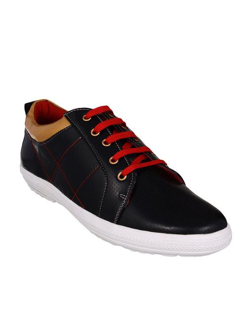 black synthetic slip on sneakers - 12316824 - Very Small Image - 1