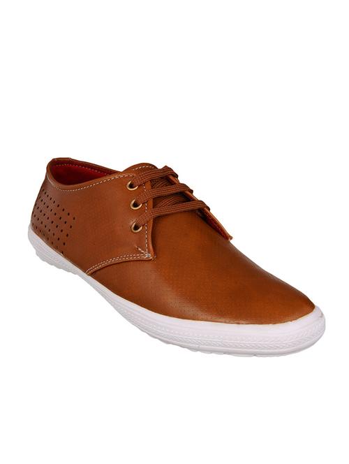 tan synthetic slip on sneakers - 12316830 - Very Small Image - 1