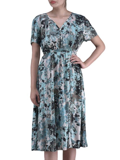 multicolor printed dress - 1231964 - Very Small Image - 1