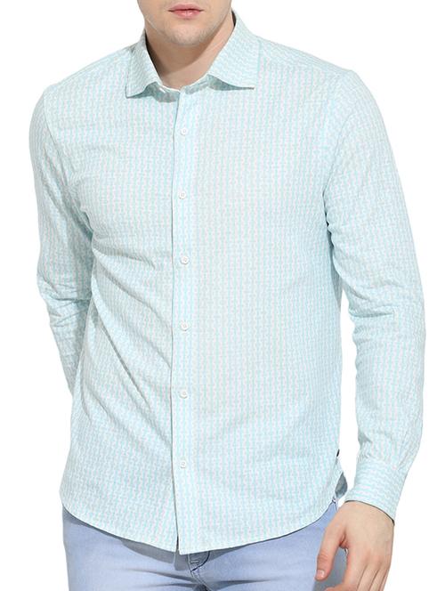 white cotton casual shirt - 12323104 - Very Small Image - 1