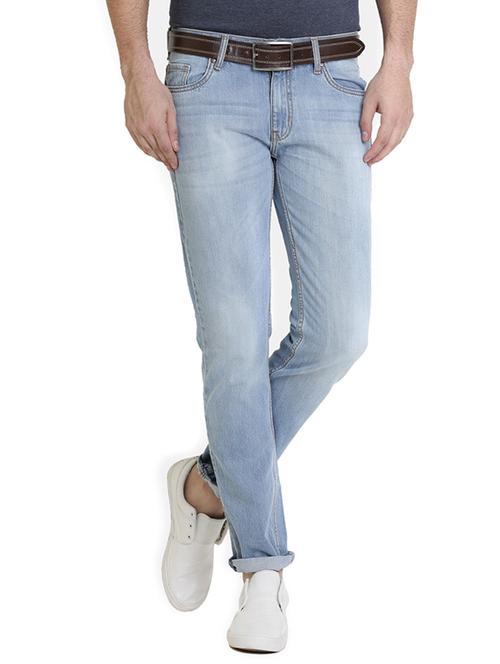 blue cotton jeans - 12329971 - Very Small Image - 1