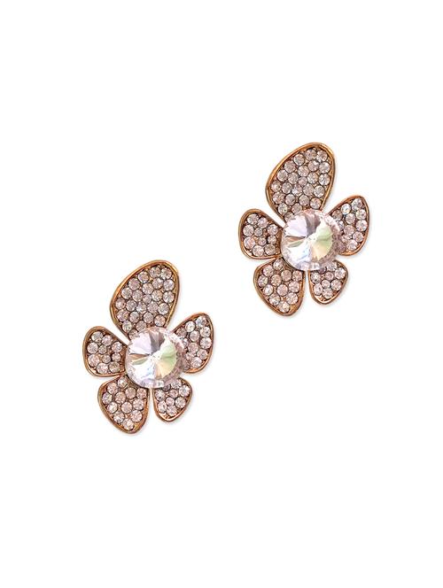 white metal studs earring - 12331223 - Very Small Image - 1