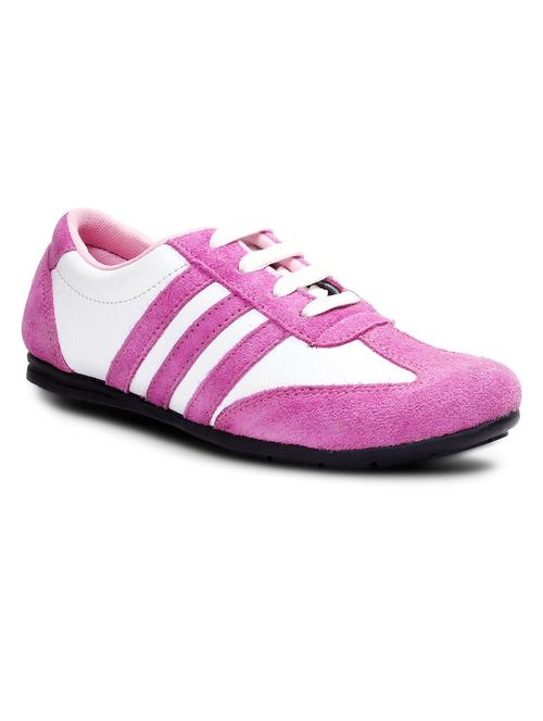 white lace up leatherette sneaker - 12331733 - Very Small Image - 1