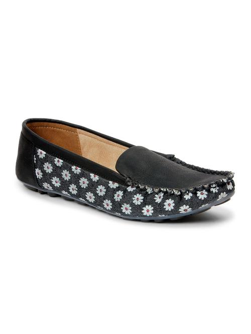 black faux leather loafer - 12331781 - Very Small Image - 1