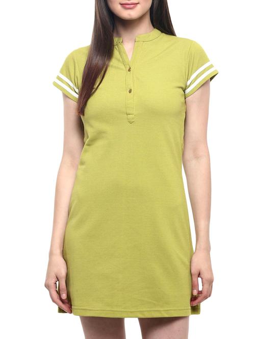 light green cotton dress - 12334855 - Very Small Image - 1