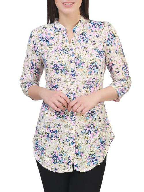 multi colored printed tunic - 12336158 - Very Small Image - 1