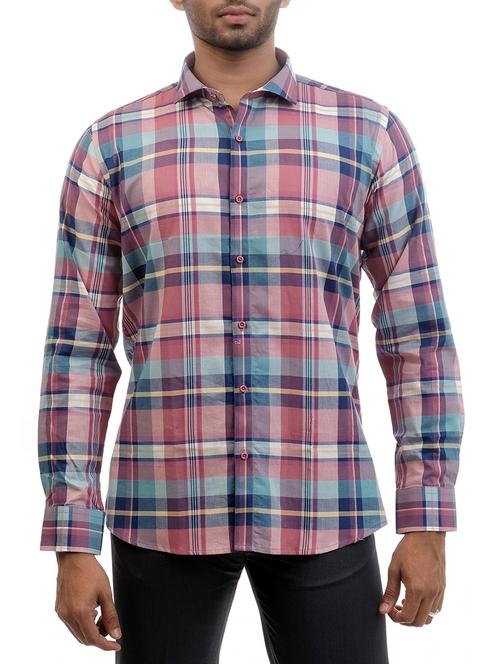 multi colored cotton casual shirt - 12337097 - Very Small Image - 1