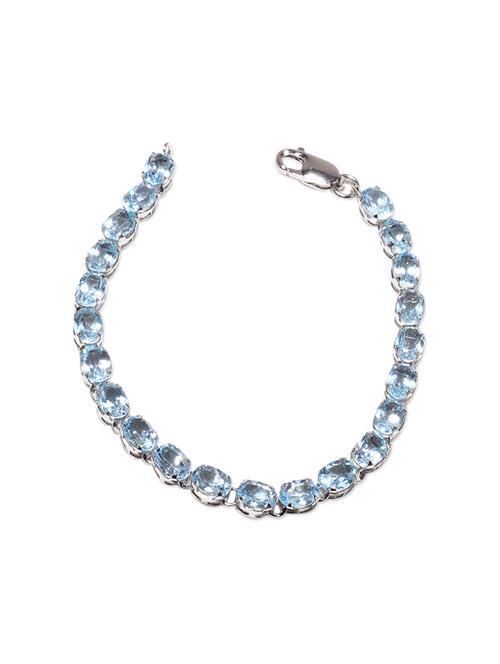 blue silver bracelet - 12338624 - Very Small Image - 1