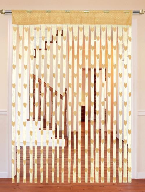 heart shape string door curtain - 12339215 - Very Small Image - 1