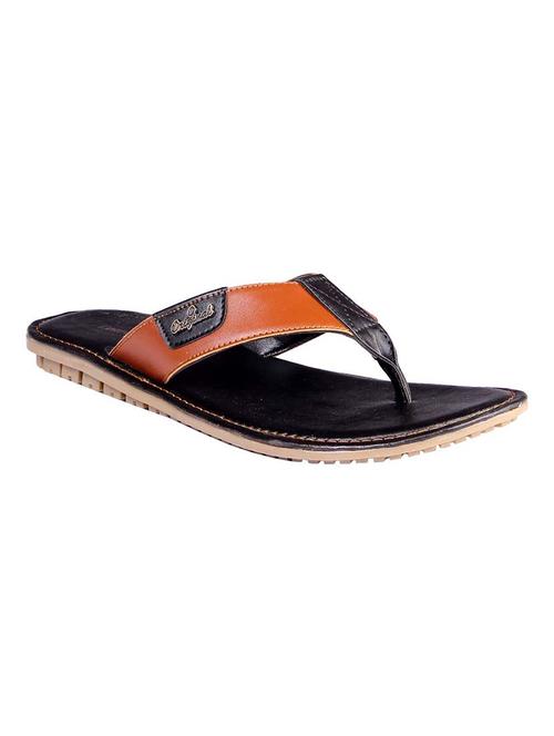 tan synthetic slippers - 12339402 - Very Small Image - 1
