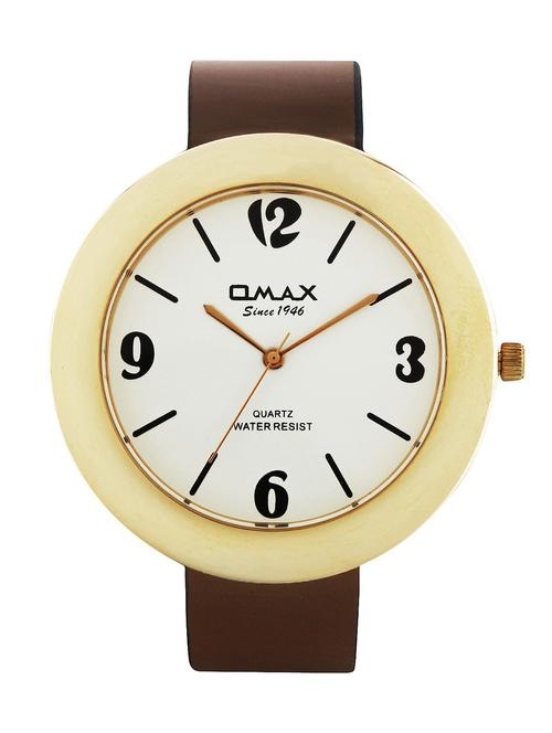 omax white dial women's watch - ts436 - 12341265 - Very Small Image - 1