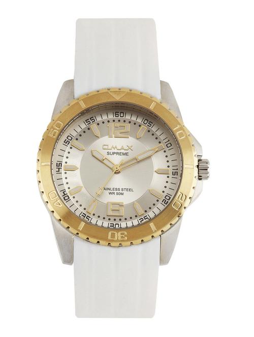 omax silver dial men's watch - ss278 - 12341522 - Very Small Image - 1
