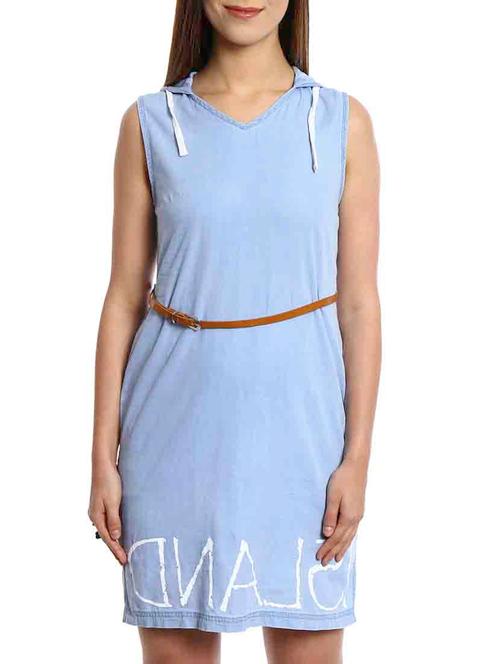 light blue cotton dress - 12343521 - Very Small Image - 1