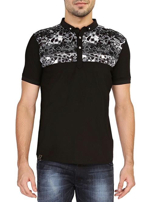 black cotton tshirt - 12344351 - Very Small Image - 1
