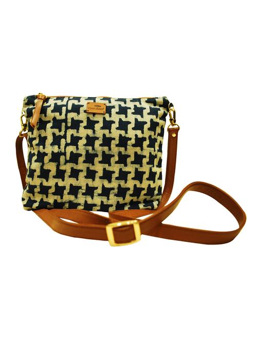 multi printed cotton sling bag - 12347786 - Very Small Image - 1
