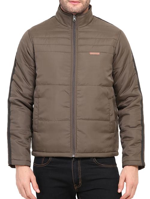 green nylon casual jacket - 12348806 - Very Small Image - 1