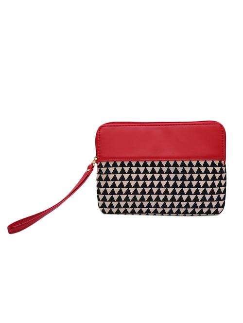 multi printed cotton clutch - 12349744 - Very Small Image - 1