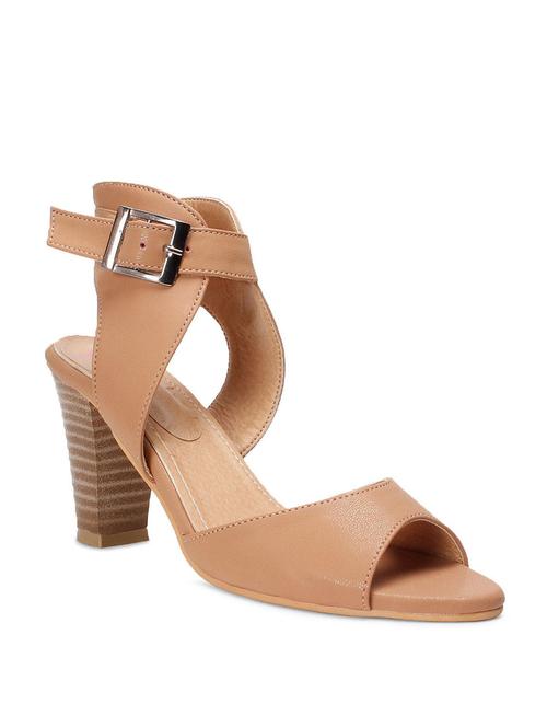 brown leatherette sandal - 12356335 - Very Small Image - 1