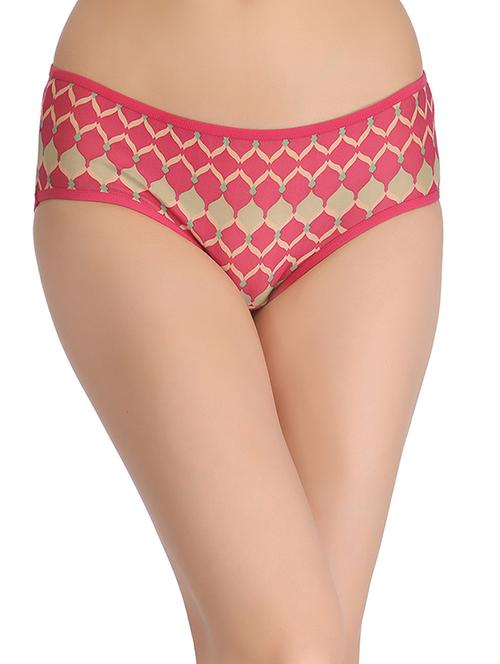 red cotton hipster panty - 12358139 - Very Small Image - 1