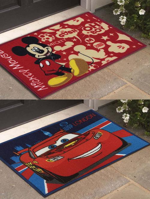 mickey and cars small doormat - 12363289 - Very Small Image - 1