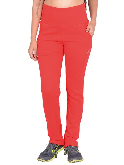red cotton track pants - 12367538 - Very Small Image - 1