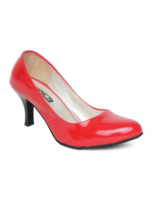 red patent leather pump - 12369350 - Very Small Image - 1