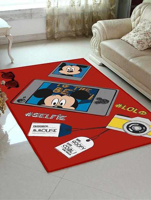 disney- athom trendz- mickey mouse- carpet- 3ft x 5ft - 12369961 - Very Small Image - 1