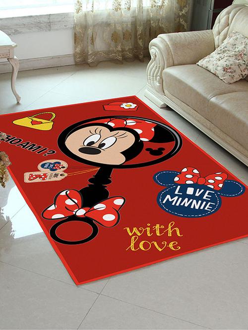 disney- athom trendz- minnie mouse- carpet- 3ft x 5ft - 12369962 - Very Small Image - 1