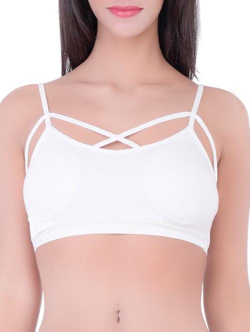 lightly padded cage bra - 12372287 - Very Small Image - 1
