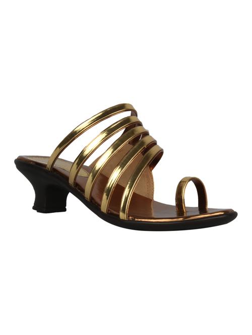 gold one toe sandal - 12372853 - Very Small Image - 1