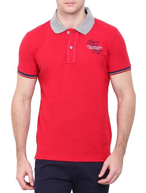 red cotton tshirt - 12375183 - Very Small Image - 1